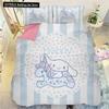 Cinnamoroll Cartoon Duvet Cover Kawaii Teens Children Bedding Collection Cute Quilt Cover Polyester Twin Queen King Bedroom Decoration
