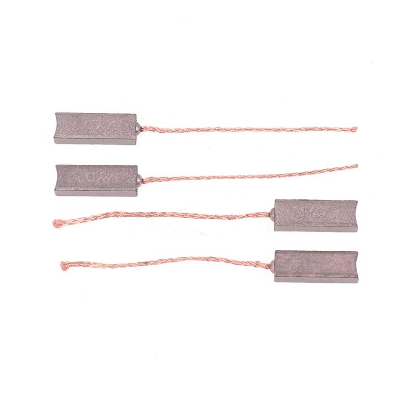 Hot! 10PCS 4.5X6.5X20mm/5X7X19mm/4X6X17mm High Copper Generator Carbon Brushes Alternator Regulator For BYD/ Santana Alternator