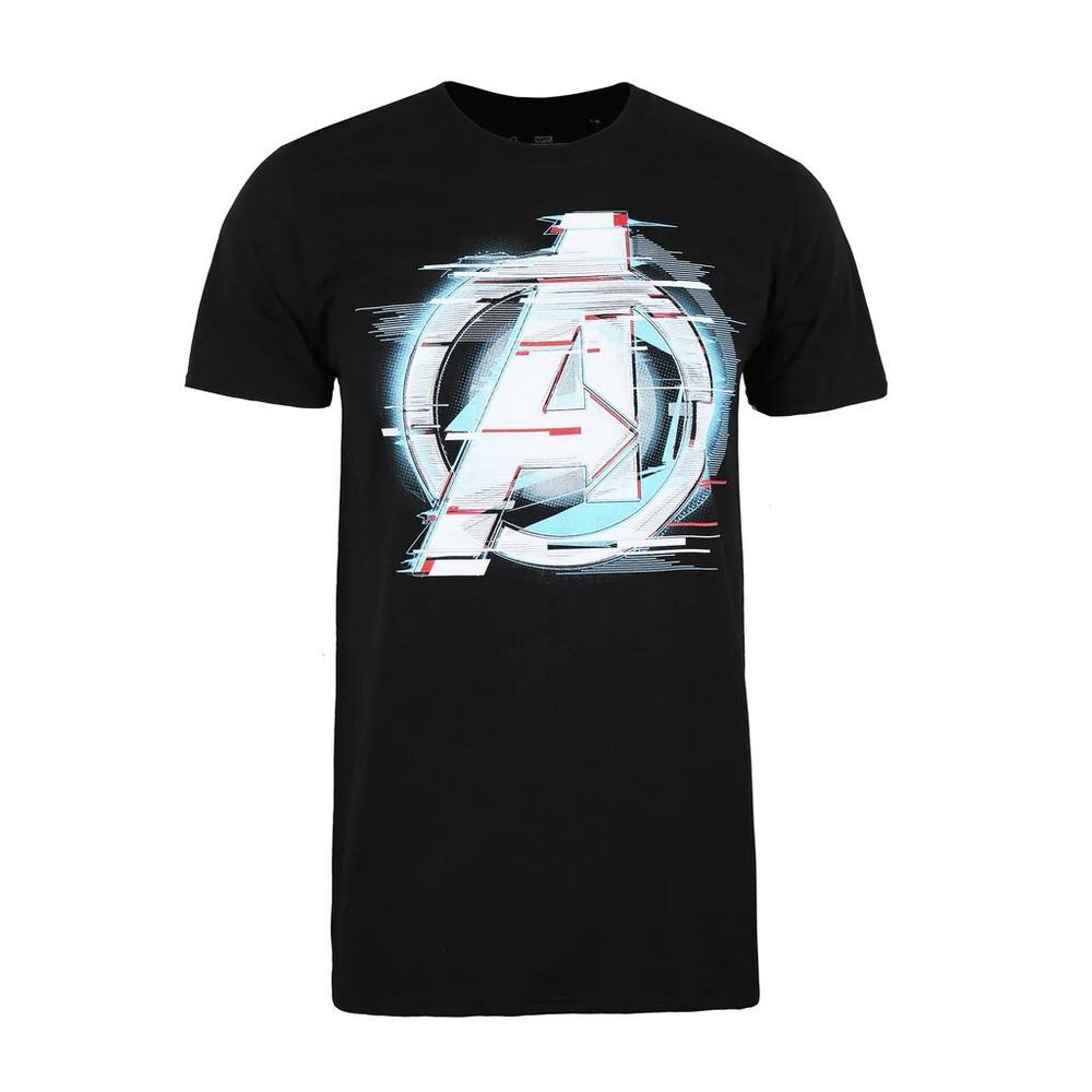 Avengers Endgame Mens Quantum Logo T-Shirt