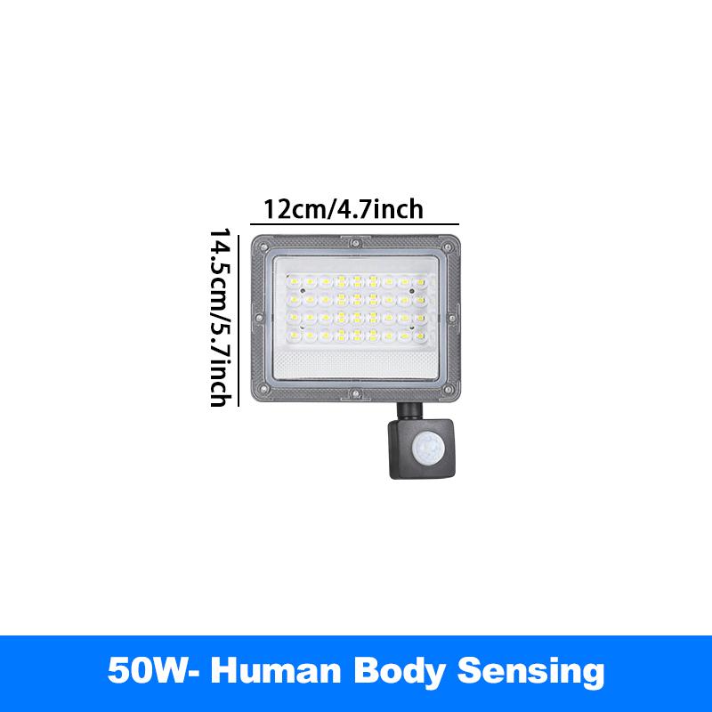 

Датчик движения LED Холодный свет Уличный светодиодный прожектор AC220V 50W 100W 200W 300W 500W Водонепроницаемый садовый светильник Декоративная светодиодная лампа
