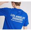 MLB NY/LA Los Angeles Dodgers American Vintage Dopamine Basic Logo Print Sports Crew Neck Loose Short Sleeve T-Shirt Unisex Tops Blue 31TS21931-07U