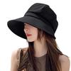 SIVAN UV Cut Hat Women Sun Protection UPF50+Latest Wide BrimLarge SizeDeep Type Cap Sunshade