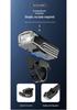 Waterproof Light-Sensing Bicycle Headlight: Strong Light for Mountain and Road Night Cycling
