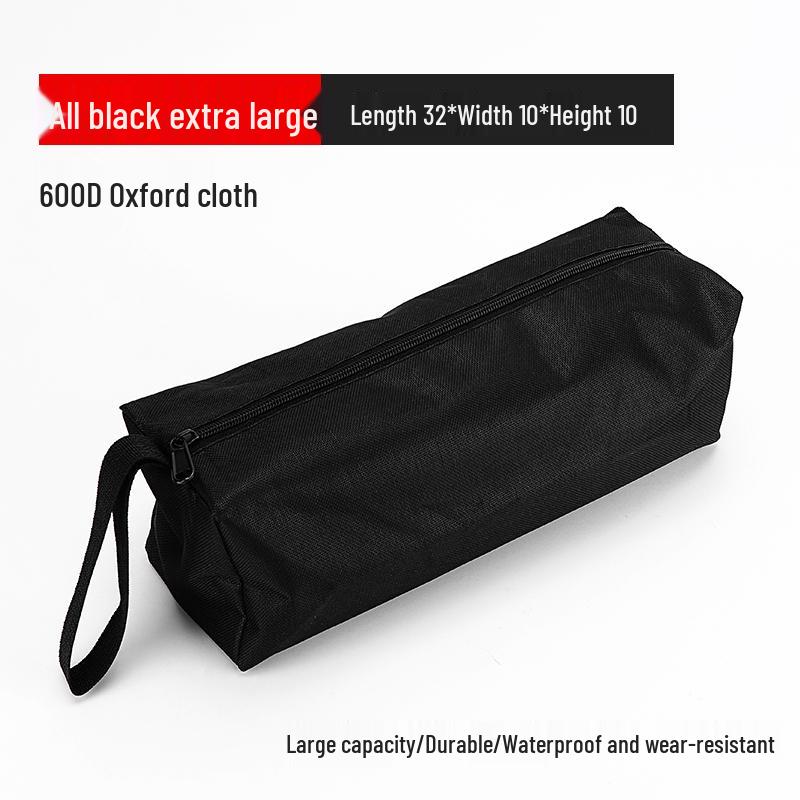 Heavy-Duty Canvas Tool Bag with Multifunctional Oxford Cloth for Electricians
