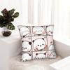 Cartoon Panda Bubu Dudu Pillowcase Double-Sided Printing Cushion Cover Decorative Throw Pillow Case Cover Home Square 40*40Cm