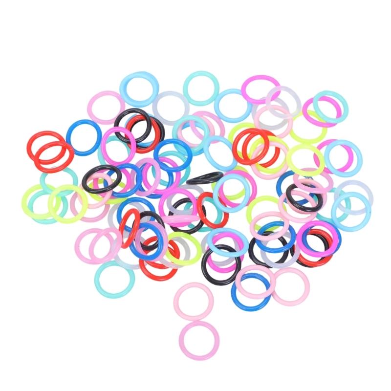 Pack Of 100 Pigeons Identification Rings In Various Color For Better Training Efficiency And Easy Distinction