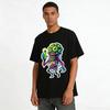 Weird Multi-eyed Alien Creature Print Cool Street Style Casual T-shirt Pure cotton T-shirt