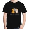 Cats Make Me Happy Huunisexs Make Me Head Hurt Funny Graphic T Shirts Cotton Short Sleeve Tshirts Summer Tees Tops Unisexs Clothes