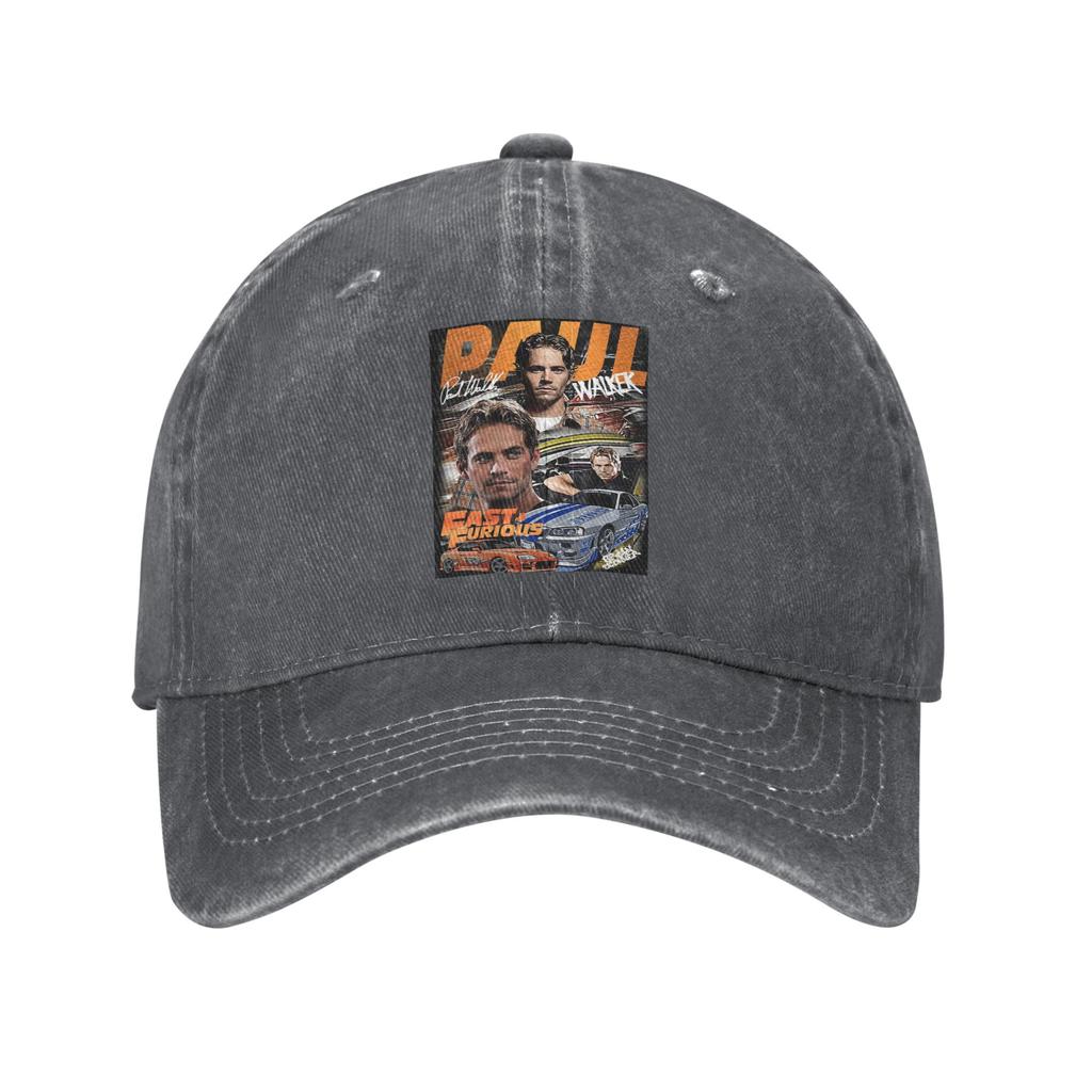 Cappellini Fast & Furious Moda Cappelli in Tessuto di Denim Regolabili all'Aperto Berretto Hip Hop Baseball Cappello da Cowboy per Unisex
