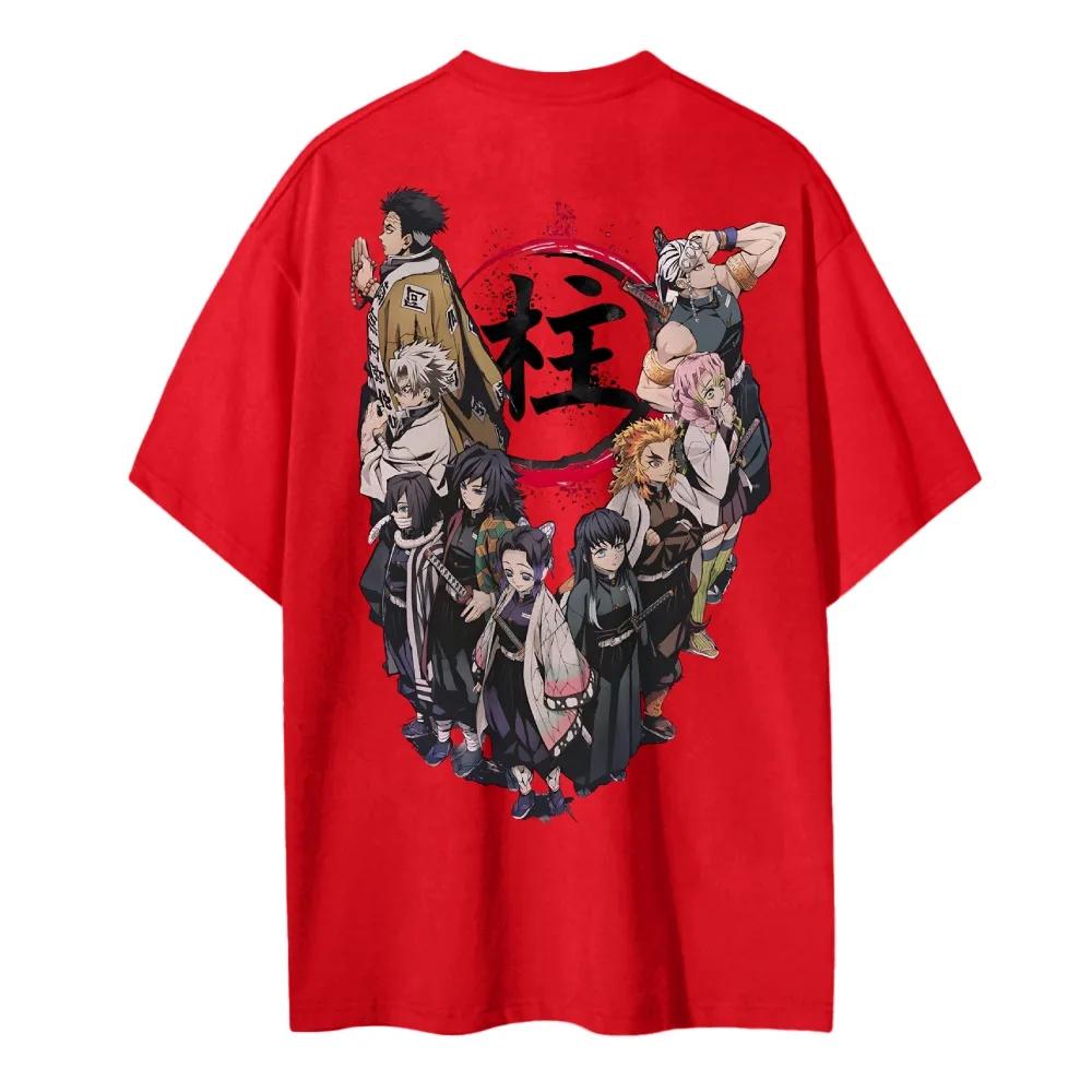 New Fashion Devil Killer Cotton Parent-child Clothing Fashion Men's and Women's Printing Universal Crew Neck Animation T-shirt