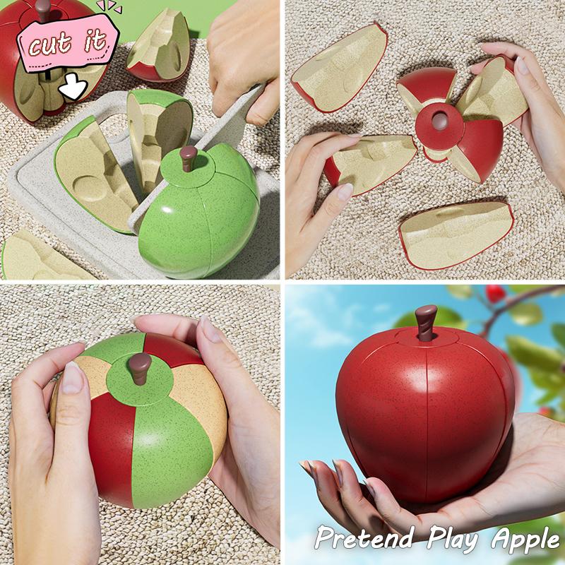 Spielzeug Kreatives Spielzeug Baby Spielzeug Essen Küche Durian Apfel Obst Dinette Schneidespiel Hamburg Pizza Kochen Rollenspiel Haus Mädchen