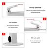 Hikvision DS-1292ZJ Bullet Camera Bracket CN plug (adapter included)