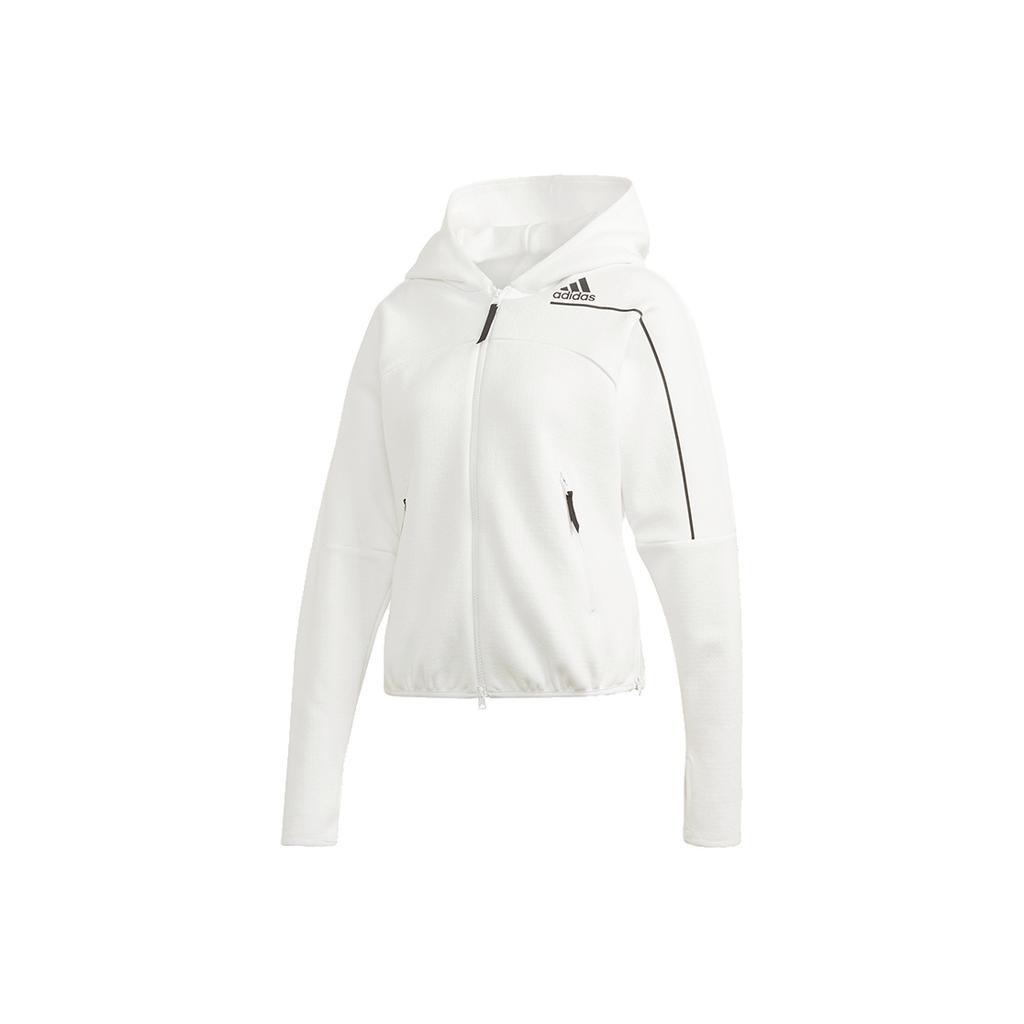 Adidas W Zne Hd Geometric Pattern Sports Jacket Women Jacket White GM3281