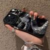 Cool Sparkling Black Snake Phone Case For IPhone 17 12 13 14 Plus 16 15 11 Pro Max 17e Air 16E Matte Hard Protective Cover Shell