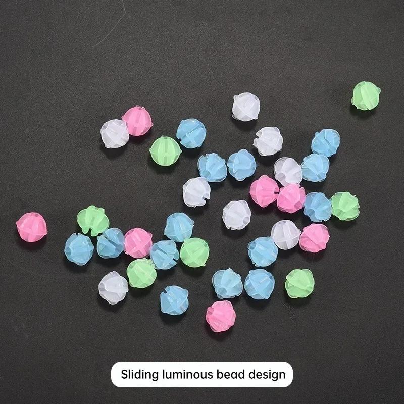 36pcs Bicycle Wheel Spoke Beads - Colorful Plastic Decoration Clips for Kids' Bike Wheels, Cycling Accessories