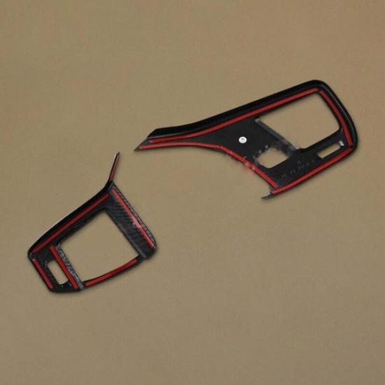 For Lexus NX250 350 350h 450h+ - Carbon Fiber Front AC Vent Cover Trims