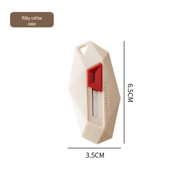 Magnetic Snap-Off Anti-Stick Unboxing Utility Knife for Packages and Boxes