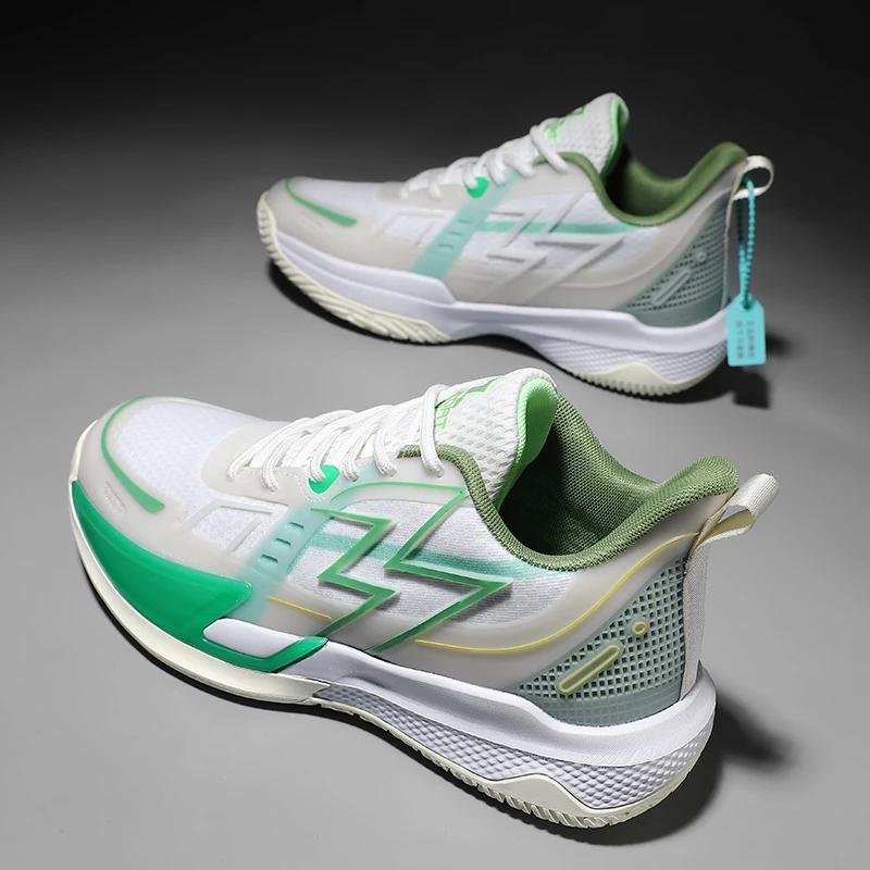 Men's Comfortable Breathable Padded Non-Slip 2024 New Outdoor Fitness Sports Fashion Running ShoesCool Basketball Shoes Sneakers