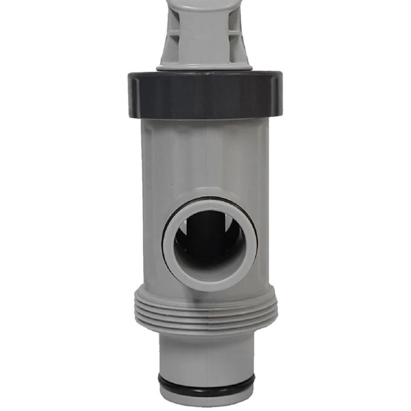 Split Hose Plunger Valves Set with Adapters Suitable for Pool Pump Systems Water Flow Control and Leak Prevention