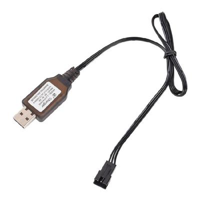 7.4V Lithium Battery Charger Wire for Remote Control Watch Twist Car Replacement USB Charging Cord SM3P Plug