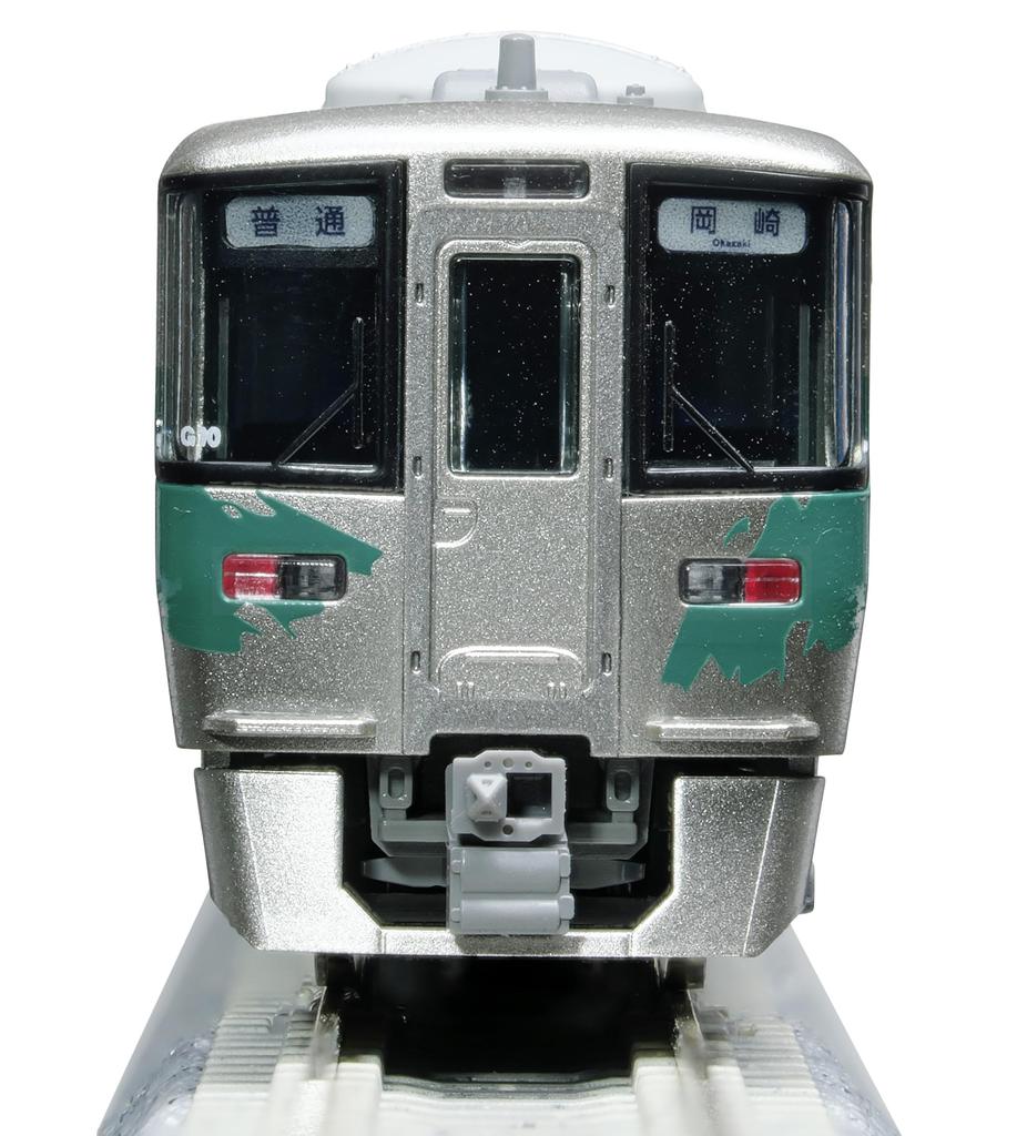 KATO N Gauge Aichi Loop Railway 2000 Series Green Model Train 2-Car Set, 10-2155