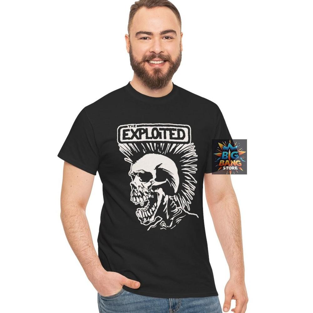 

The exploited 1980s punk T-shirt, Funny Retro Music Rock Punk Metal, Unisex tee 2XL