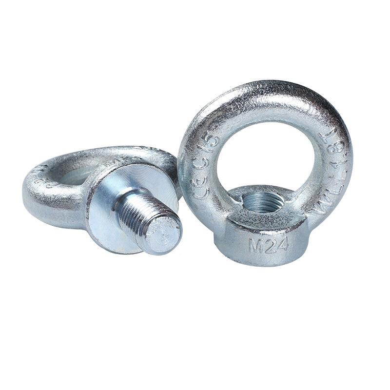 Juli Galvanized Lifting Ring Screw Bolt: M10-M48 Sizes Available
