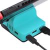 VAORLO Für Nintendo Switch/Switch Lite Dock-Ständer, universell verstellbarer USB-Typ-C-Ladegerät-Basisständer mit 4 USB-HUB