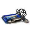 MACH3 Engraving Machine 5 Axis CNC Breakout Board with Optical Coupler for Stepper Motor Drive Controller with USB Cable