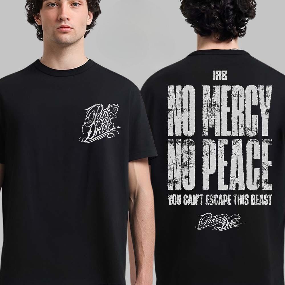 Rare Parkway Drive 20 Year Anniversary European Tour 2025 Schedule Dates Two Sided T-Shirt