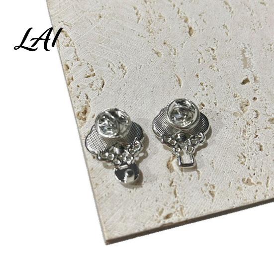 Clothing Fastener Chinese Style Faux Jade Brooch Vintage Cardigan Sweater Cincher Clip Dress Clip Shirt Pin with Pearl Jewelry Gift for Women Waist