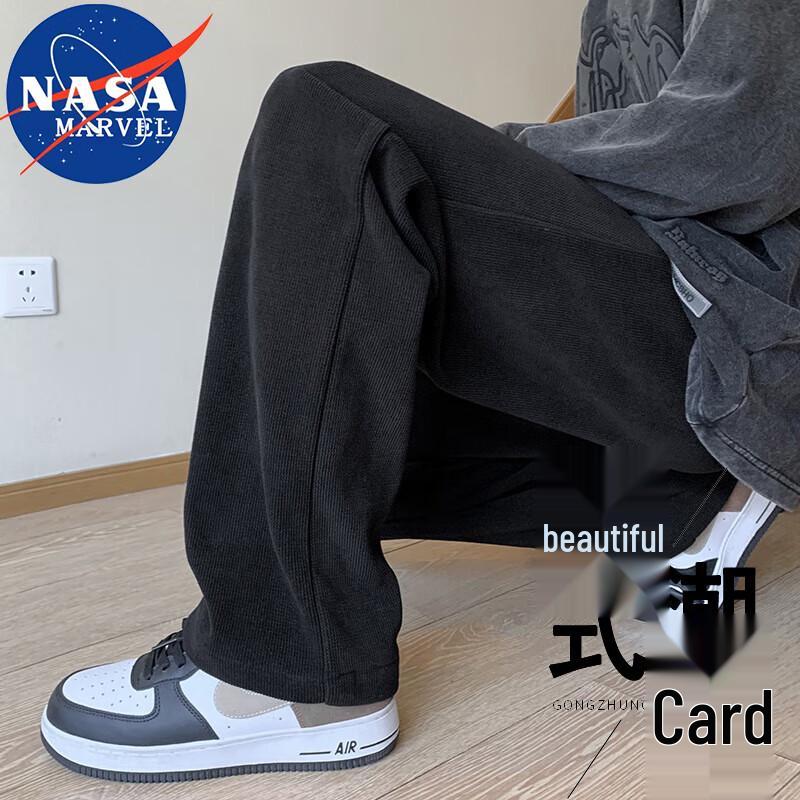 NASA MARVEL Men's Casual Straight-Leg Pants