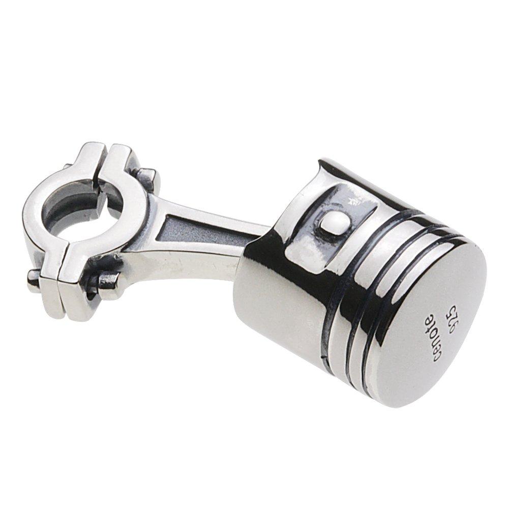 Engine Piston Pendant Tool 925 Silver P0669 [Cenote] [Silver Accessory]