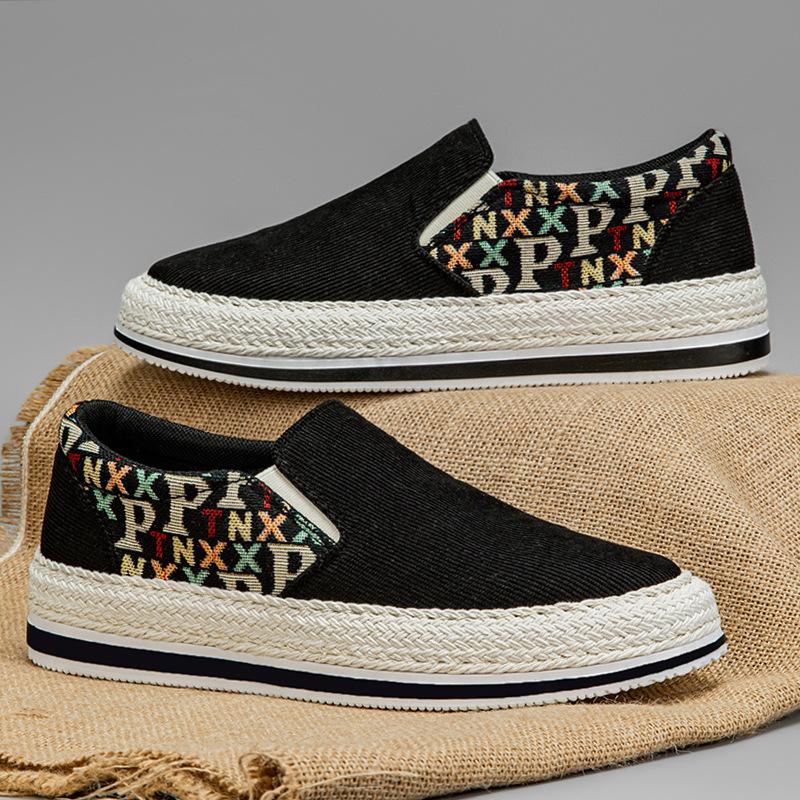 Čtyři roční období Jednobarevné Nohy Sláma Manšestr Rybářské boty Venkovní Volnočasové Líné boty Látkové boty na jeden pedál Trendové Pánské boty