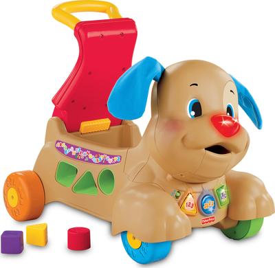 Fisher-Price Push! Fahrt! Hundeausführer [ab 9 Monaten] [Bildung/Englisch/Fremdsprache] BMG86