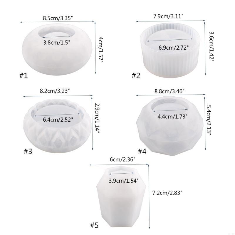Flower Pot Silicone Molds Plant Planter Pot Mould DIY Craft Molds