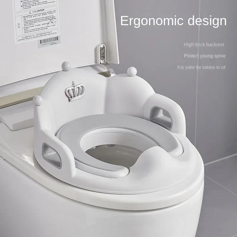 Children's Toilet Seat, Toilet Bucket Seat, Baby and Little Boy Cushion, Children's Toilet, Home Assistance