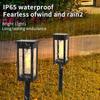 LED Lighting Solar Pathway Lights Waterproof Garden Path Light Landscape Lights  Backyard Landscape