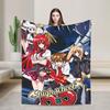 High School DxD Anime Blanket Quality Warm Bedding Throws Autumn Travel Office Couch Chair Pattern Bedspread