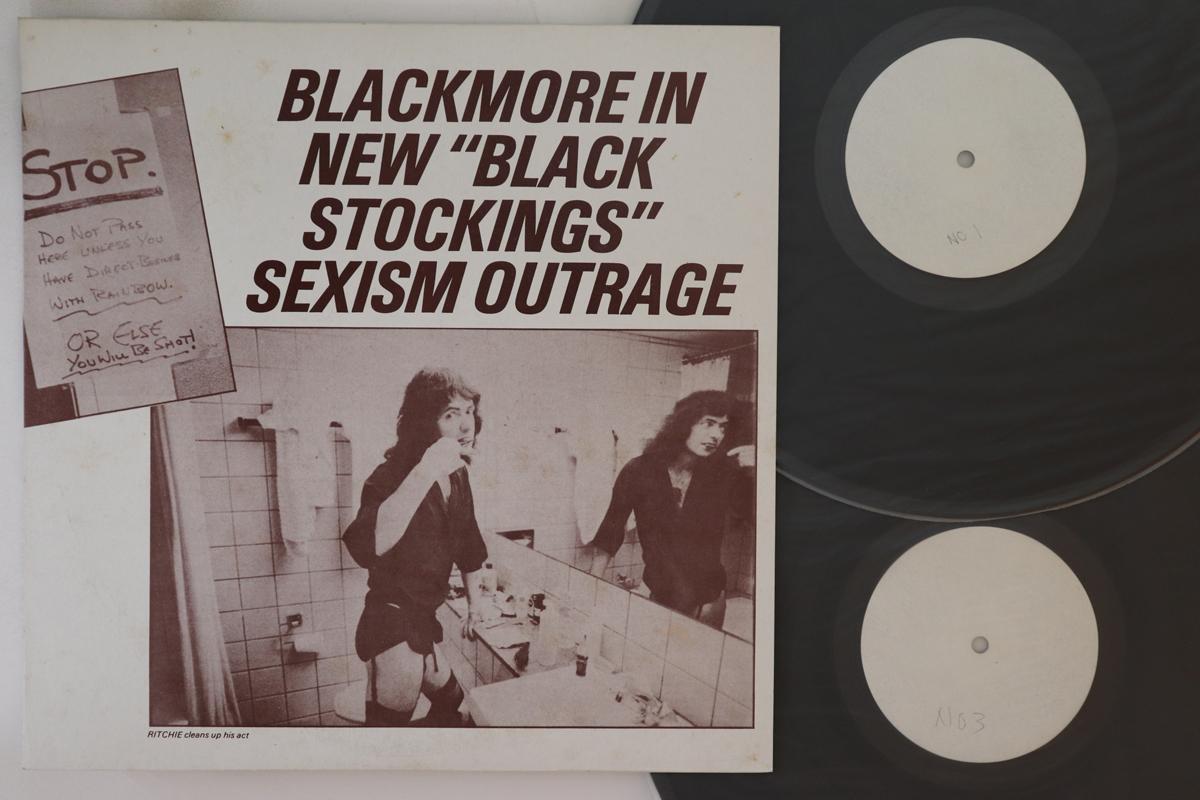 

LP Record RAINBOW Blackmore In New black Stockings R212 NOT ON LABEL 1980 Japan Rock Used