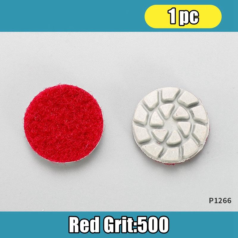25mm Mini Diamond Polishing Pads Marble Granite Gemstone Grinding Wheel Fine Polishing Flexible Resin Sanding Disc Self-adhesive