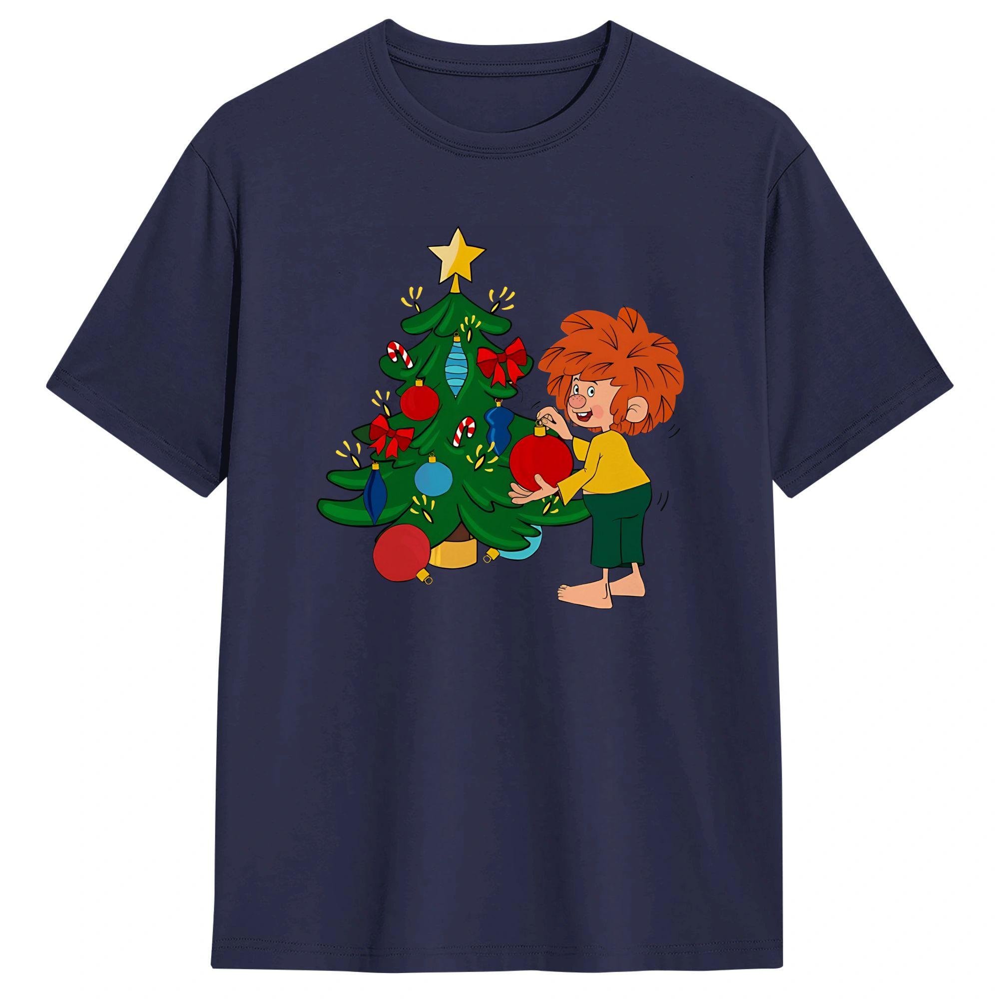 

Unisex TShirt PPumuckls T Shirts Trending Summer Tee Shirt Y2K Funny Pure Cotton Clothing Plus Size 5XL 4XL