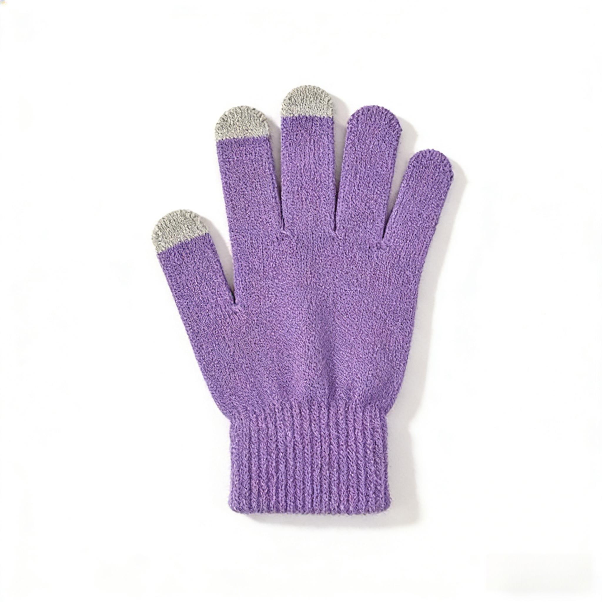 

3Pcs KPop Demon Hunters Collection Fashion Kids Clothing designed for Girls - Warm Knit Hat Scarf plus Gloves - Cold Season Casual Birth Date