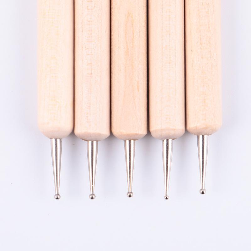 20-Piece Nail Art Brush Set: Painting, Carving, Gel & Liner Brushes – Comfortable & Portable