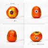 Set of 3 Tairaba Tungsten Sea Bream Rubber Orange Gold Tungsten Head Gold Holo Color Eyeball Color Tairaba Head High Purity Comes with Protective Tube