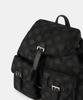 Musinsa Standard Woman Women'S Polka Dot Flap Mini Backpack [Black]