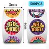 500 Pictures/roll Roll Sticker Tape Cartoon Children's Reward Account Material Decorative Envelope Seal