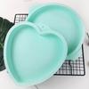 45085 Zoll Form wiederverwendbare runde Liebes-Herz-Mousse-Silikon-Kuchenform Backen