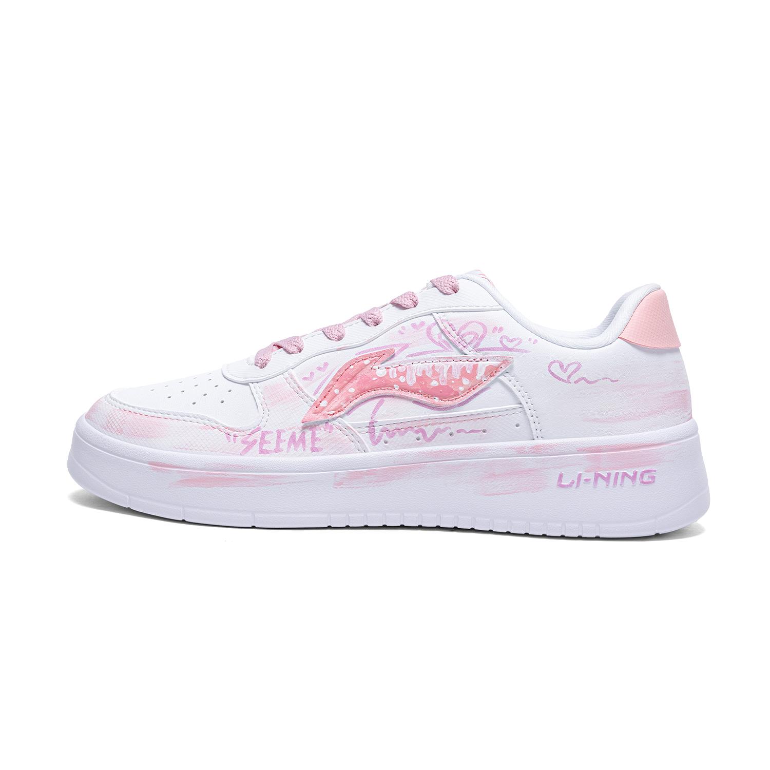 Li Ning Плывущая лодка Легкие, дышащие и нескользящие Легкие, дышащие и нескользящие Низкие AGCT654-2(Команда-893 ) 36
