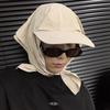 Unisex Solid Color Baseball Cap Adjust Headscarf Sunproof Hat for Spring Summer Adult Outdoor Adjustable Cycling Hat